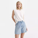 Levi's Boxy Tank (White + Slub)