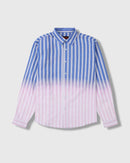 Pleasures Fade Button Down (Blue)
