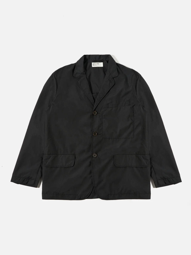 Universal Works Capitol Jacket Recycled Polytech (Black)