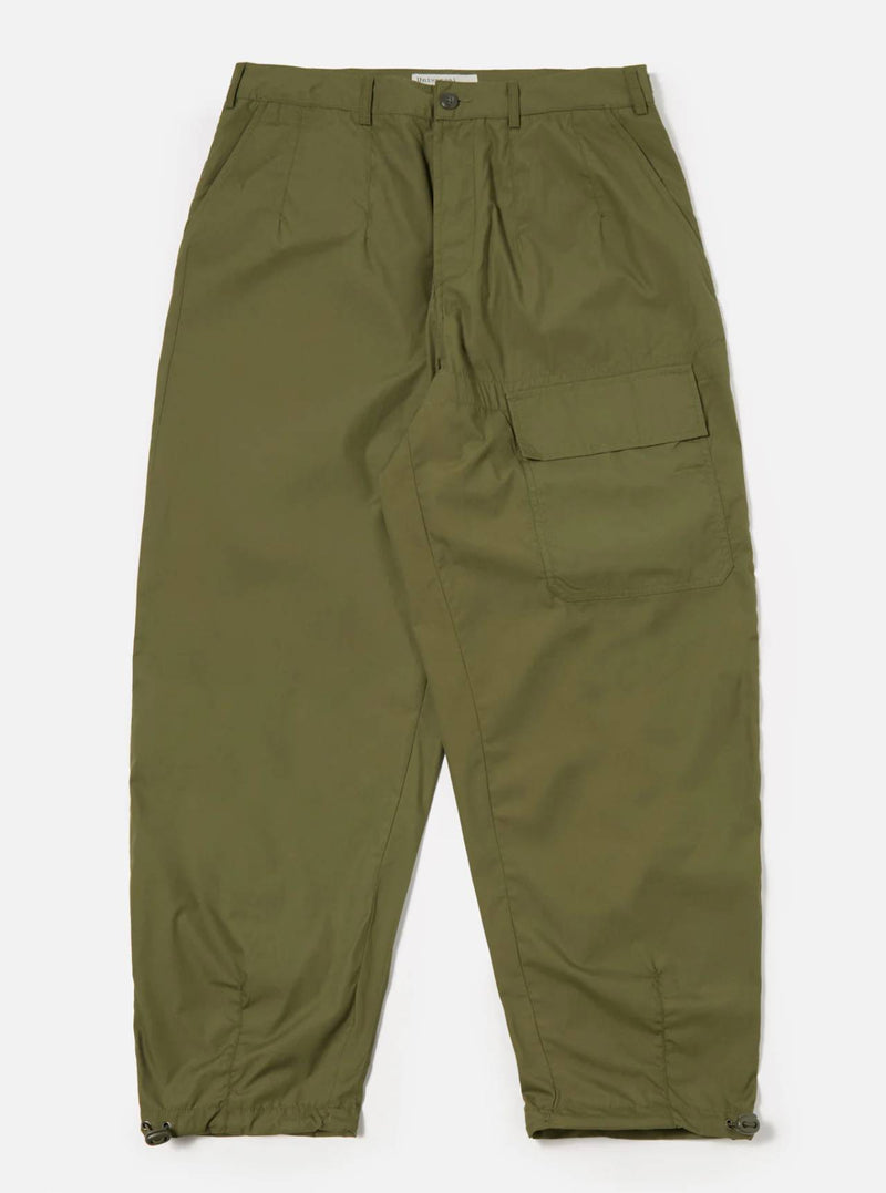 Universal Works Loose Pilot Trouser Recycled Polytech (Olive)