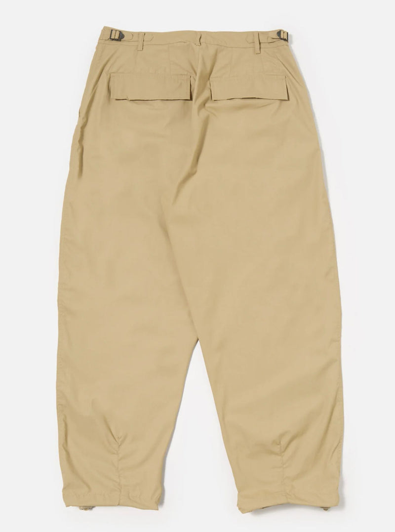 Universal Works Loose Pilot Trouser Recycled Poly Tech (Sand)