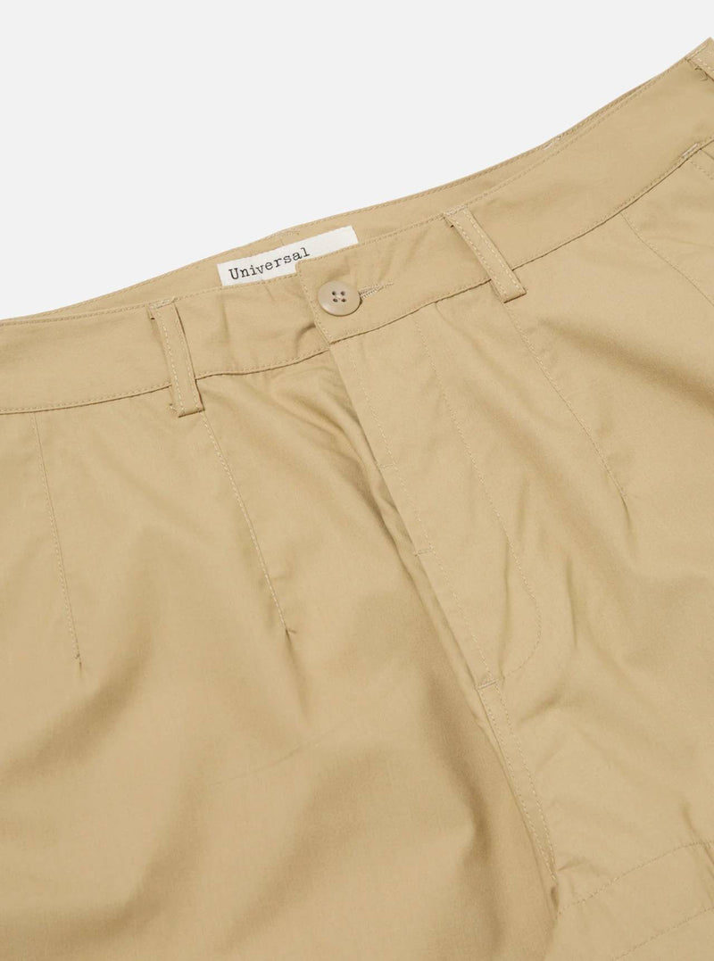 Universal Works Loose Pilot Trouser Recycled Poly Tech (Sand)