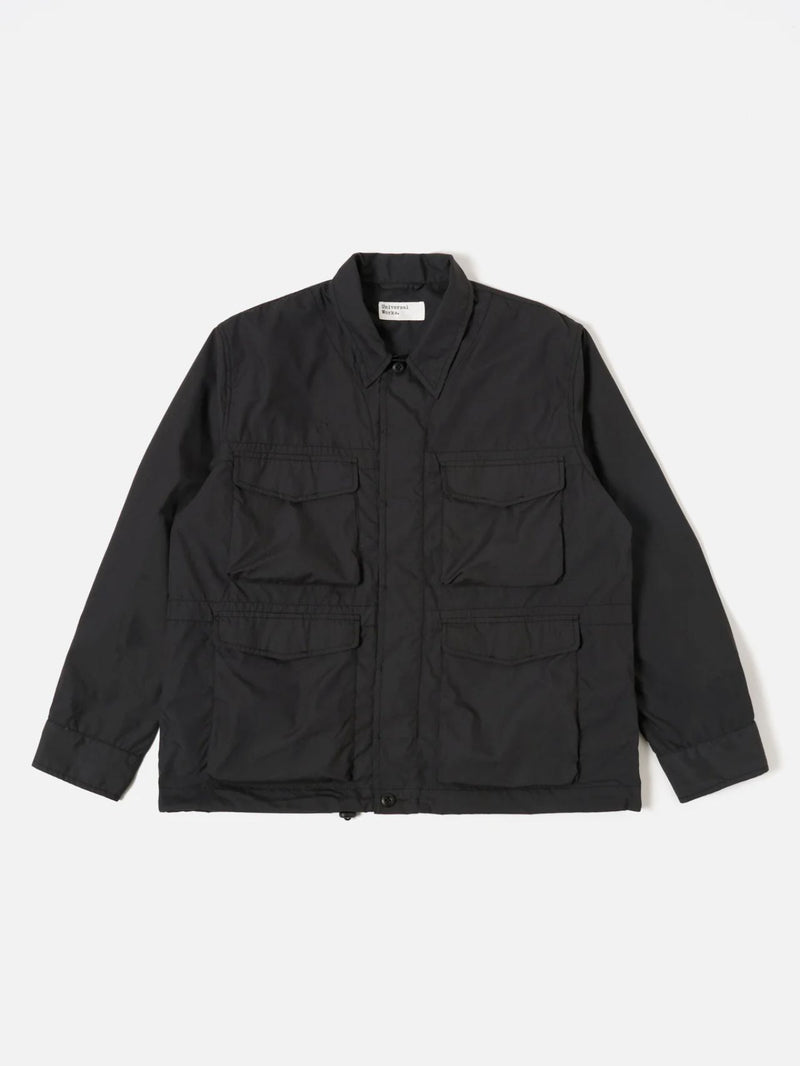Universal Works Parachute Field Jacket Recycled Polytech (Black)