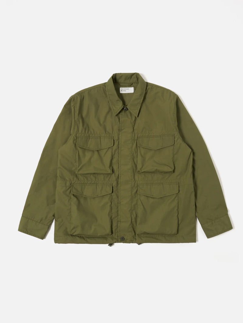 Universal Works Parachute Field Jacket Recycled Polytech (Olive)