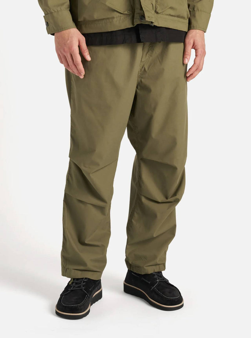 Universal Works Parachute Pant Recycled Polytech (Olive)