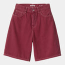 Carhartt WIP W' Brandon Short Cotton Clark Twill, 10.5 oz (Mulberry stone dyed)