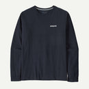 Patagonia M's L/S P-6 Logo Responsibili-Tee (New Navy)
