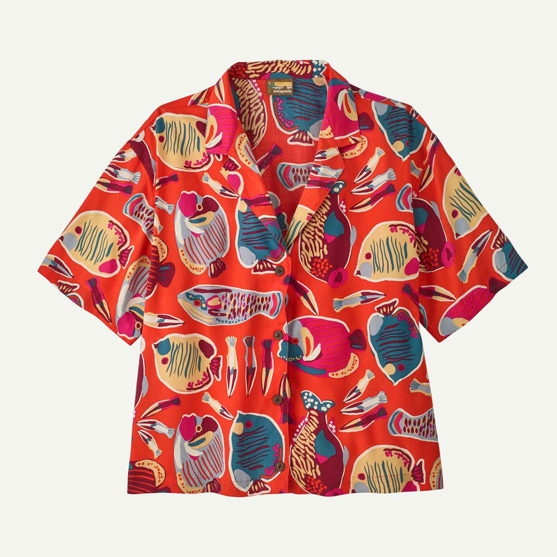 Patagonia W's Tidal Threads Shirt (Wrasse: Pollinator Orange)