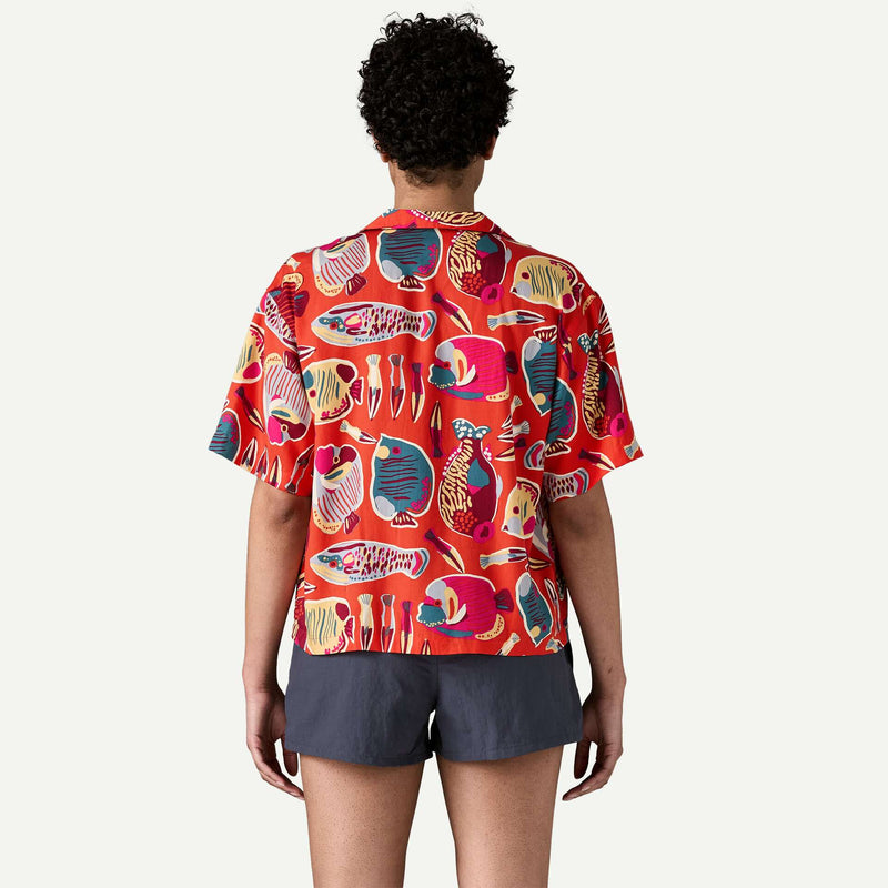 Patagonia W's Tidal Threads Shirt (Wrasse: Pollinator Orange)