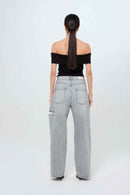 Icon Denim Los Angeles Woman Jeans Poppy (Grey)