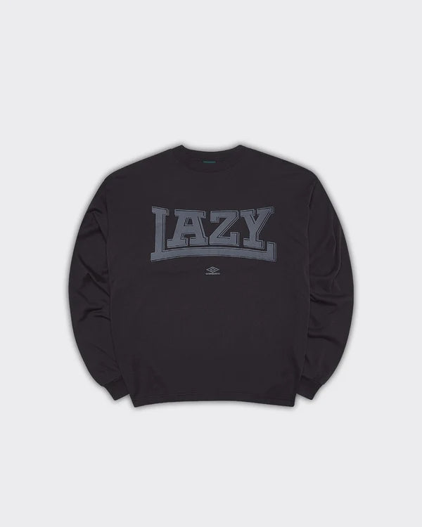 Umbro Lazy Ls Shirt (Washed Black)