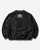 Umbro Check Bomber Jacket (Navy Dark Brown)