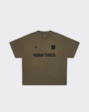 Umbro Hard Times T Shirt (Army Green)