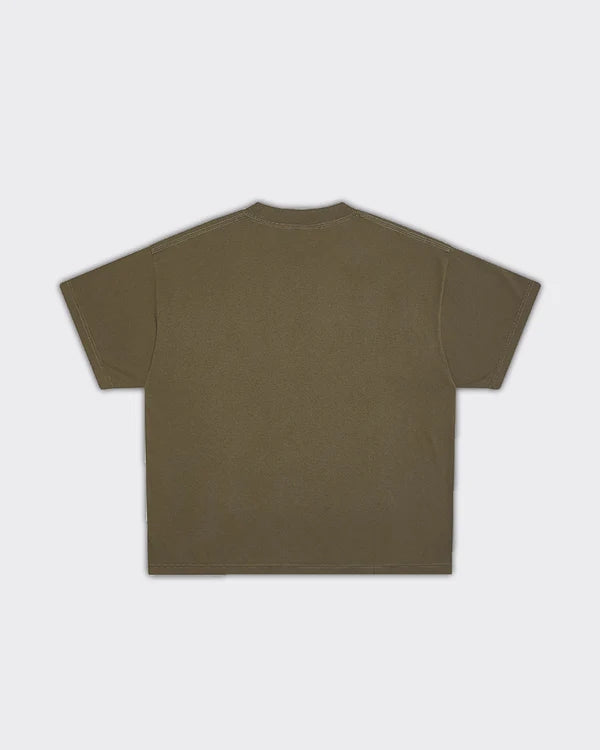 Umbro Hard Times T Shirt (Army Green)