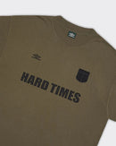 Umbro Hard Times T Shirt (Army Green)