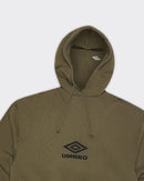 Umbro Og Logo Mask Hoodie (Army Green)