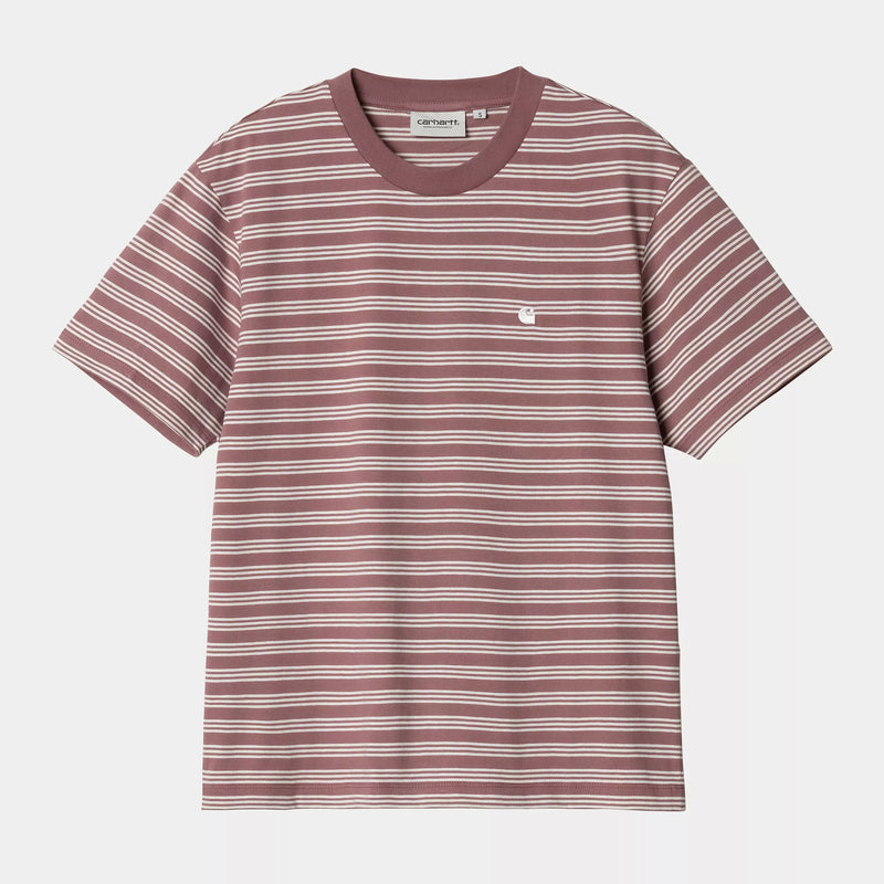 Carhartt WIP W' S/S Sydney T-Shirt Organic Cotton Single Jersey (Dusky Pink)