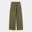 Carhartt WIP W' Leola Pant Cotton Lenexa Twill, 8 oz Dusky (Turtle stone washed)