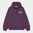 Carhartt WIP Hooded Stargazer Sweat Cotton/Polyester Sweat, 440 g/m² (Huckleberry / Wax)