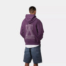 Carhartt WIP Hooded Stargazer Sweat Cotton/Polyester Sweat, 440 g/m² (Huckleberry / Wax)