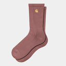 Carhartt WiIP Chase Socks (Dusky Pink/Gold)