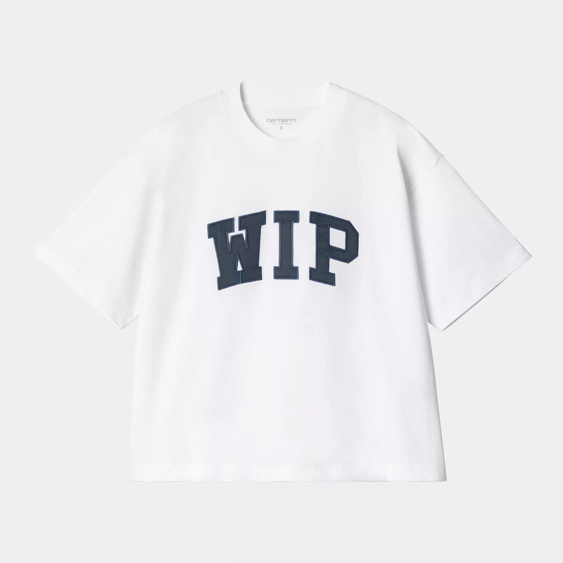 Carhartt WIP W' S/S T-Shirt (White/Dusky Blue)