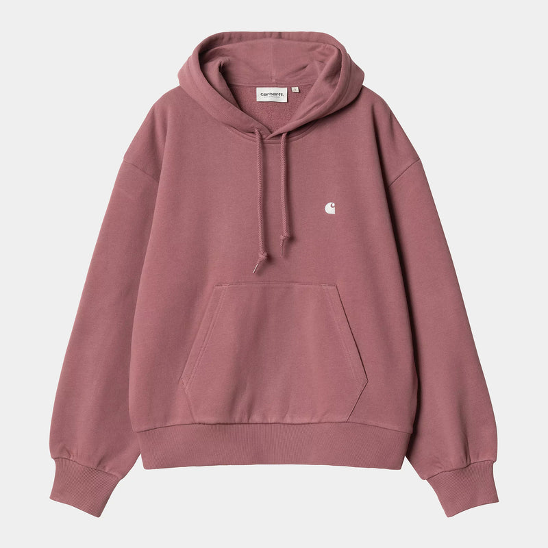 Carhartt WIP W' Hooded Casey Cotton Sweat, 420 g/m² (Dusky Pink / Silver)