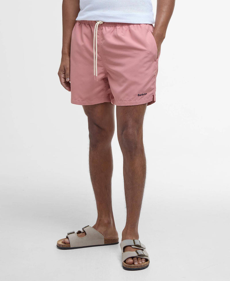 Barbour Staple Logo 7 Swim Short SS25 (Pink Clay)