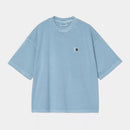 Carhartt WIP W' S/S Nelson T-Shirt Organic Cotton Single Jersey, 165 g/m² Clay (Blue garment dyed)