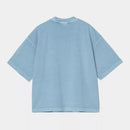 Carhartt WIP W' S/S Nelson T-Shirt Organic Cotton Single Jersey, 165 g/m² Clay (Blue garment dyed)