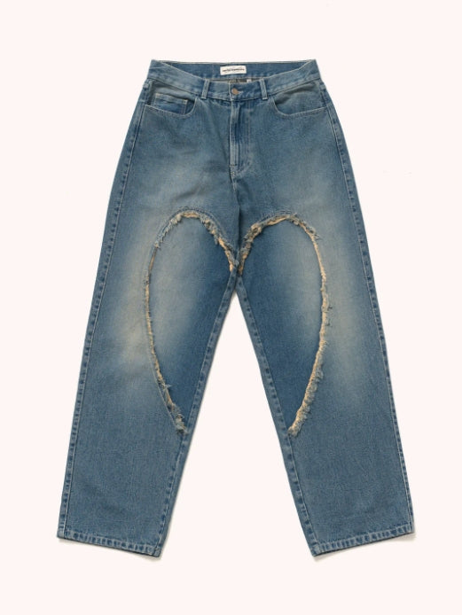 Carne Bollente Love Pants 00's (Jet Bleached Blue)