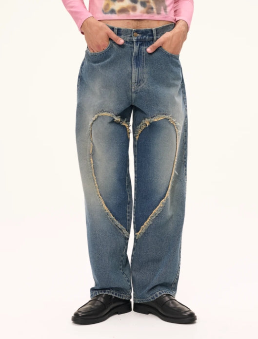 Carne Bollente Love Pants 00's (Jet Bleached Blue)
