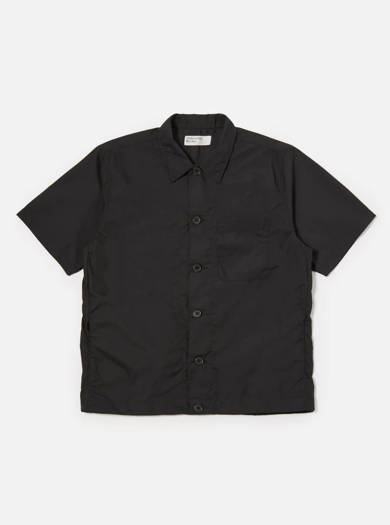 Universal Works Tech Overshirt Recycled Poly Tech (Black)
