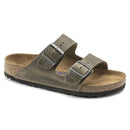 Birkenstock Arizona SFB Oiled Leather Faded Khaki