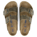 Birkenstock Arizona SFB Oiled Leather Faded Khaki