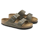 Birkenstock Arizona SFB Oiled Leather Faded Khaki