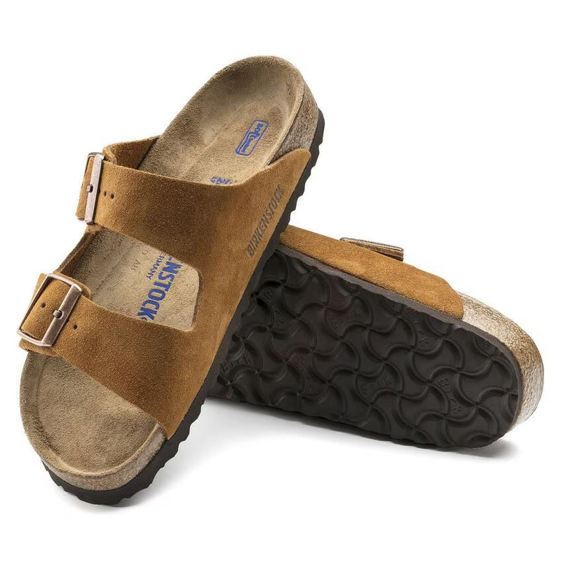 Birkenstock Arizona SFB Suede Leather Mink