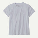 Patagonia W's P-6 Logo Responsibili-Tee (White)