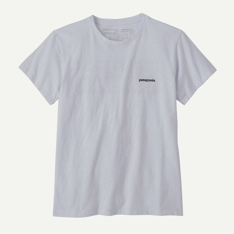 Patagonia W's P-6 Logo Responsibili-Tee (White)