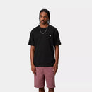Carhartt WIP S/S Madison T-Shirt Organic Cotton Single Jersey, 175 g/m² (Black/White)
