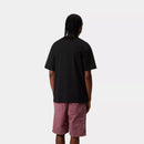 Carhartt WIP S/S Madison T-Shirt Organic Cotton Single Jersey, 175 g/m² (Black/White)