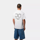Carhartt WIP S/S Rotation T-Shirt Organic Cotton Single Jersey, 240 g/m² White (White/Black)
