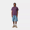 Carhartt WIP American Script T-Shirt Organic Cotton Single Jersey, 240 g/m² (Huckleberry)