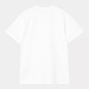 Carhartt WIP American Script T-Shirt Organic Cotton Single Jersey, 240 g/m² (White)