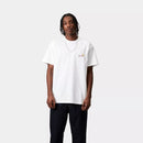 Carhartt WIP American Script T-Shirt Organic Cotton Single Jersey, 240 g/m² (White)