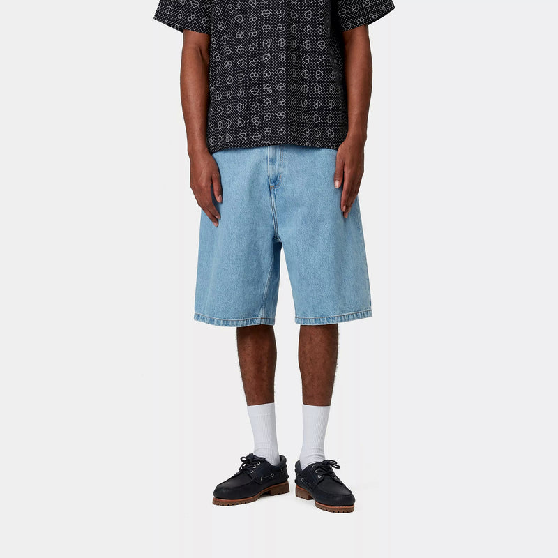 Carhartt WIP Brandon Short 100% Cotton 'Smith' Denim, 13.5 oz (Blue stone bleached)