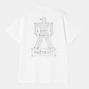 Carhartt WIP S/S Stargazer T-Shirt Organic Cotton Single Jersey, 175 g/m² (White/Black)
