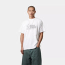 Carhartt WIP S/S Stargazer T-Shirt Organic Cotton Single Jersey, 175 g/m² (White/Black)