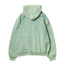 Deva States Distressed Hoodie Permanent (Washed Green)