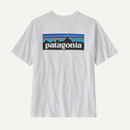 Patagonia M's P-6 Logo Responsibili-Tee (White)